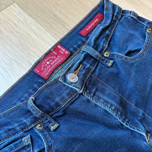 Lucky Brand Oliver High Rise Denim Jeans 4/27 - Picture 3 of 7